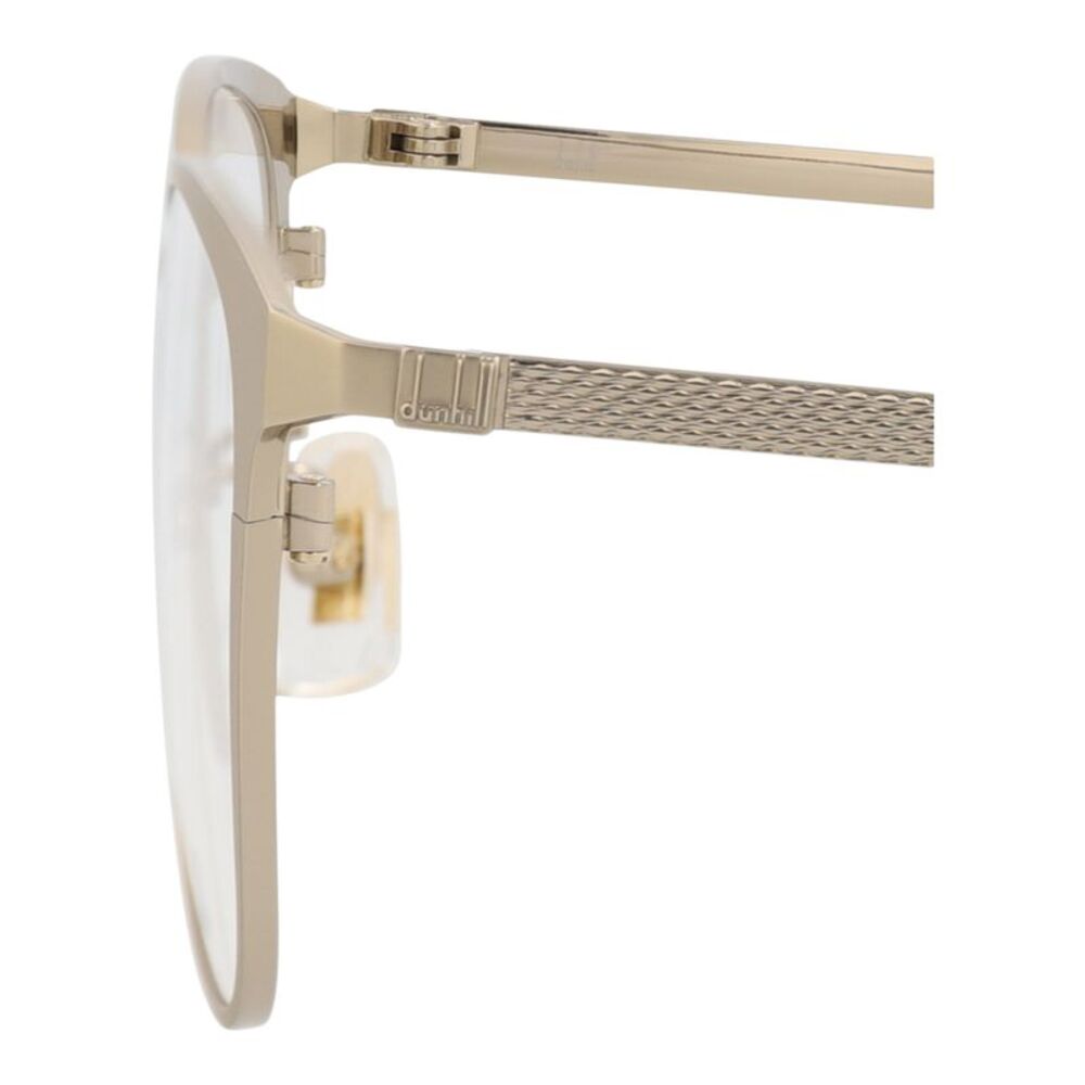 Dunhill Round-Frame Titanium Optical Frames Gold … - image 4